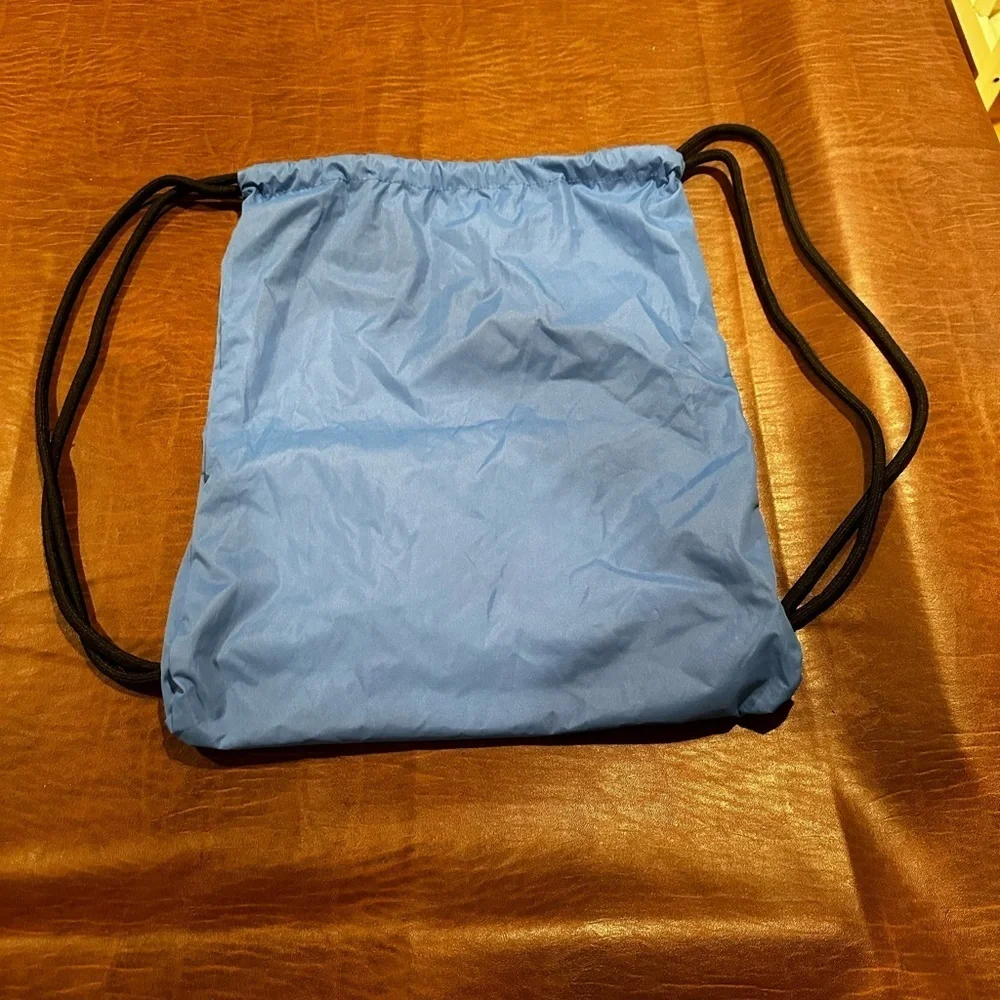 APPLE UNISEX DRAWSTRING BLUE BACKPACK TECH PREPPY BAG